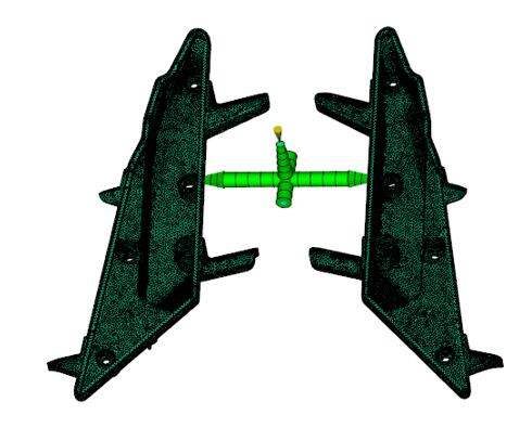 FTSL front turn signal lamp mold