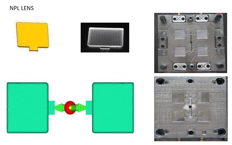 NPL license plate light Mold manufacturer