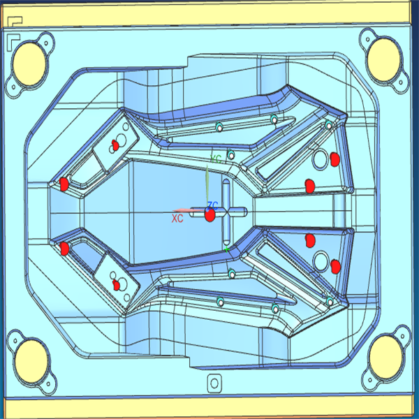 motorbike part mold