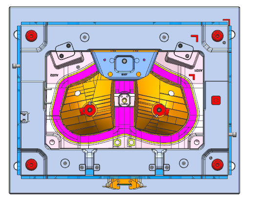 head light bmc reflector mold manufacture in china