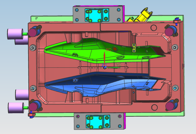 motorcycle part mold