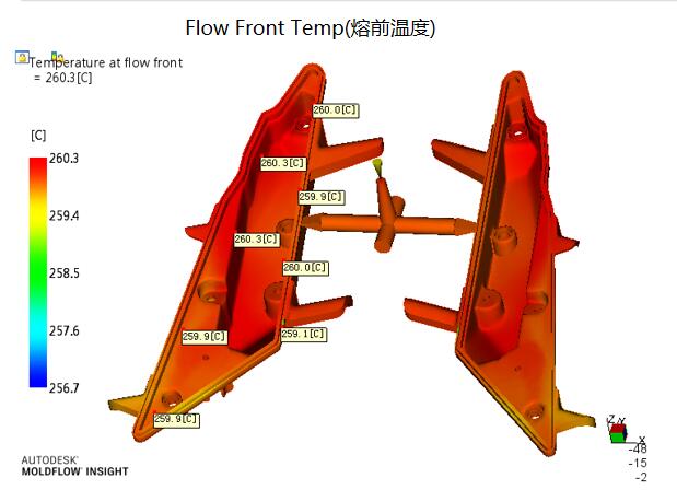 FTSL front turn signal light mold