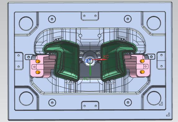 Automotive head light mold manufacture in china