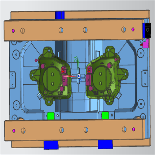 Agricultural head light mold manufacturer