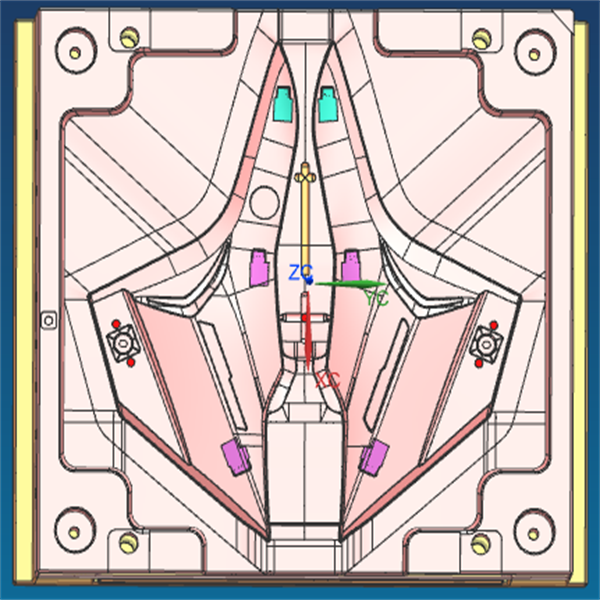 motorcycle part mold
