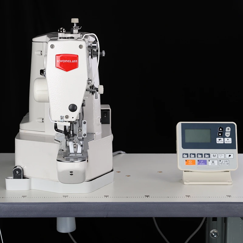 KL-430D Electronic Bar Tacking Jeans Sewing Machine For Heavy Duty Fabrics