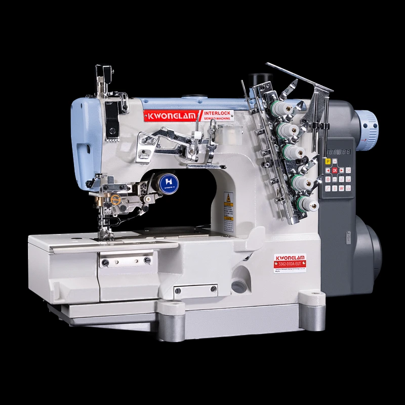 KL-S562-01DA-EUT Flat Bed Interlock Sewing Machine With Auto Trimmer