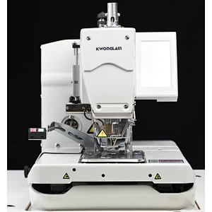 KL-588 Electronic Eyelet Button Holing Sewing Machine With Double Trimmer