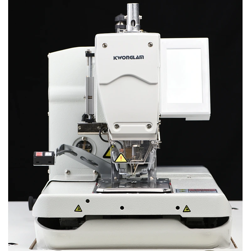 KL-588 Electronic Eyelet Button Holing Sewing Machine With Double Trimmer