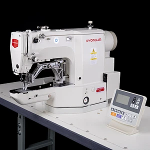 KL-430D Electronic Bar Tacking Jeans Sewing Machine For Heavy Duty Fabrics