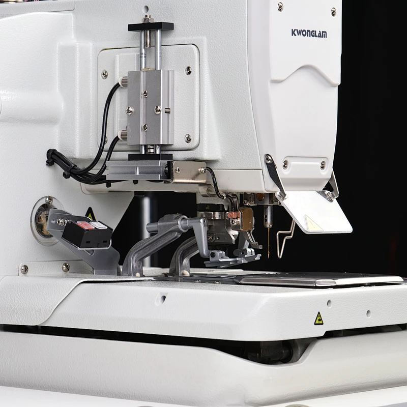 KL-588 Electronic Eyelet Button Holing Sewing Machine With Double Trimmer