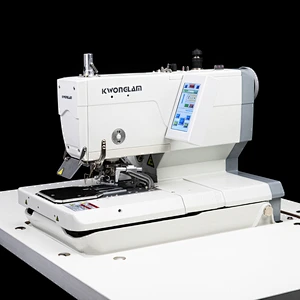 KL-588 Electronic Eyelet Button Holing Sewing Machine With Double Trimmer