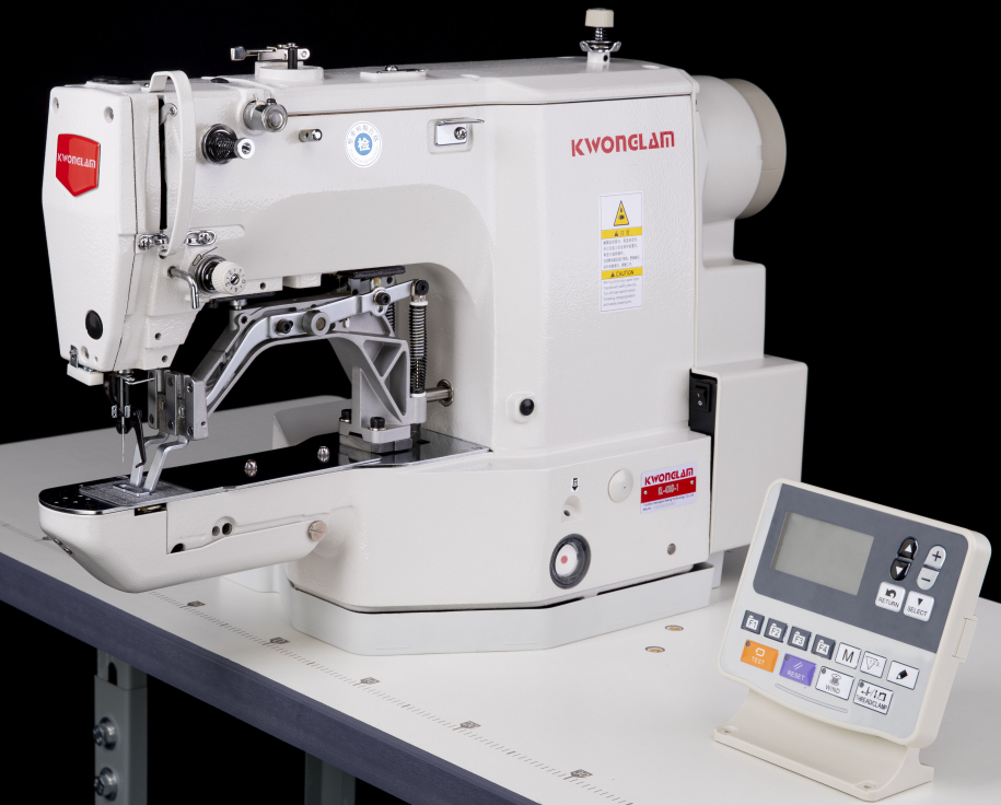 Electronic Bar Tacking Jeans Sewing Machine For Heavy Duty Fabrics
