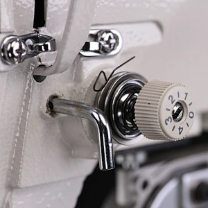 KL-430D Electronic Bar Tacking Jeans Sewing Machine For Heavy Duty Fabrics