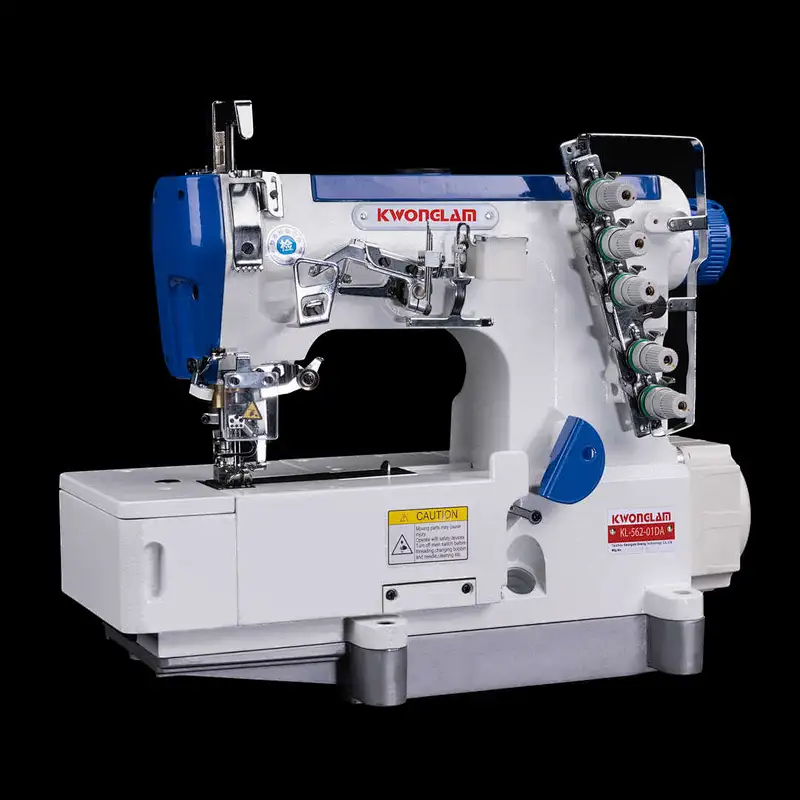 KL-562-01DA Direct Drive High-speed Flat bed Computerized Auto-trimmed Interlock Sewing Machine