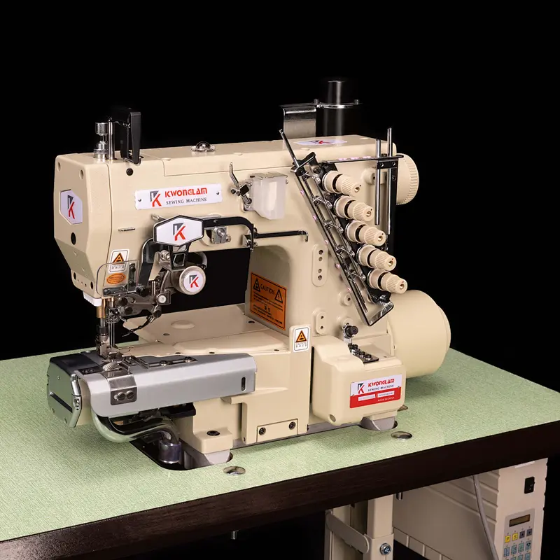 KL-720T-356-EWT-L600 Small Cylinder-bed Interlock Sewing Machine With Auto Pneumatic Trimmer & Thread Wiper