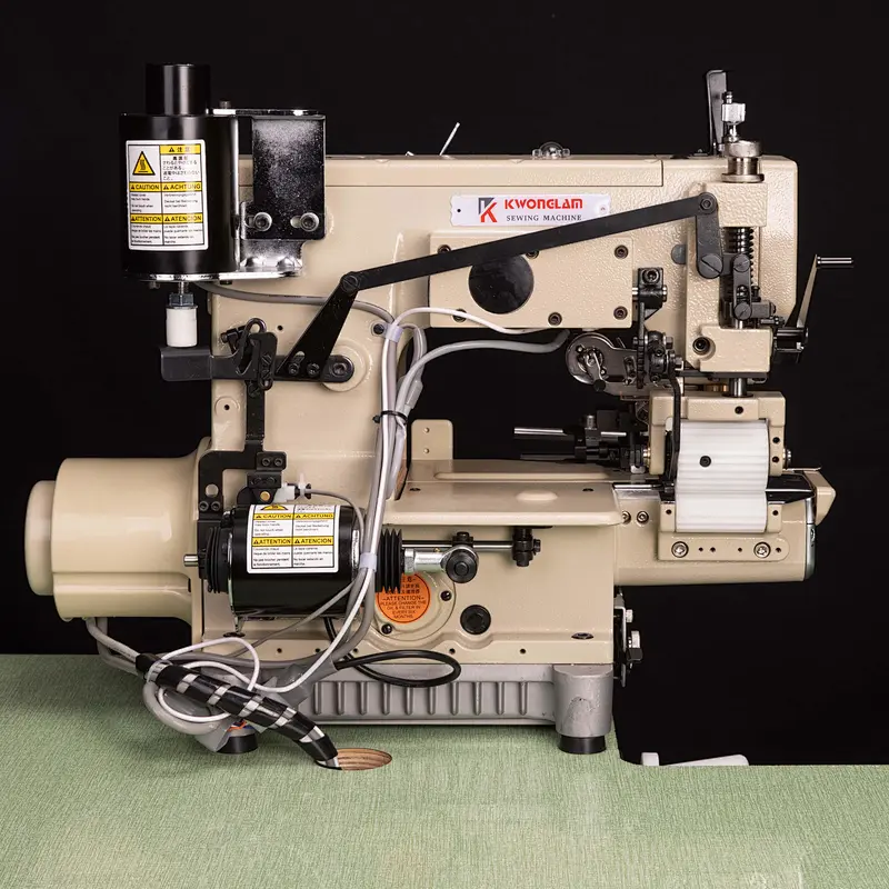 KL-720T-356-EWT-R600 Small Cylinder-bed Interlock Sewing Machine With Auto Pneumatic Trimmer & Thread Wiper