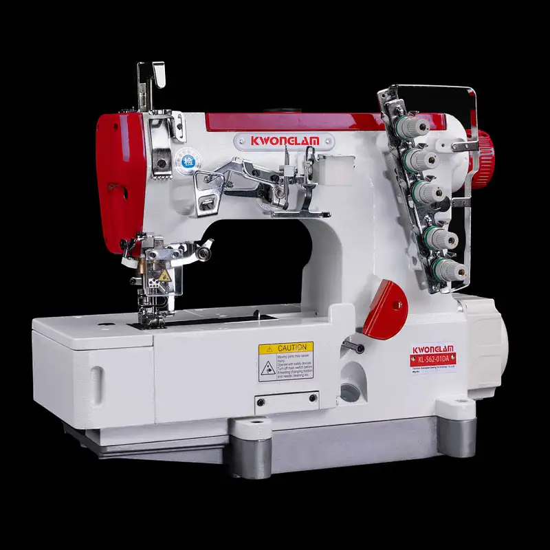 KL-562-01DA Direct Drive High-speed Flat bed Computerized Auto-trimmed Interlock Sewing Machine