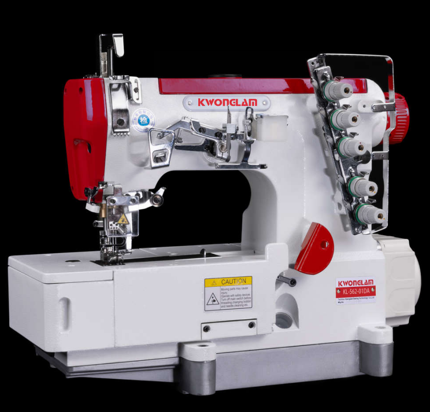 Direct Drive High-speed Flat bed Computerized Auto-trimmed Interlock Sewing Machine