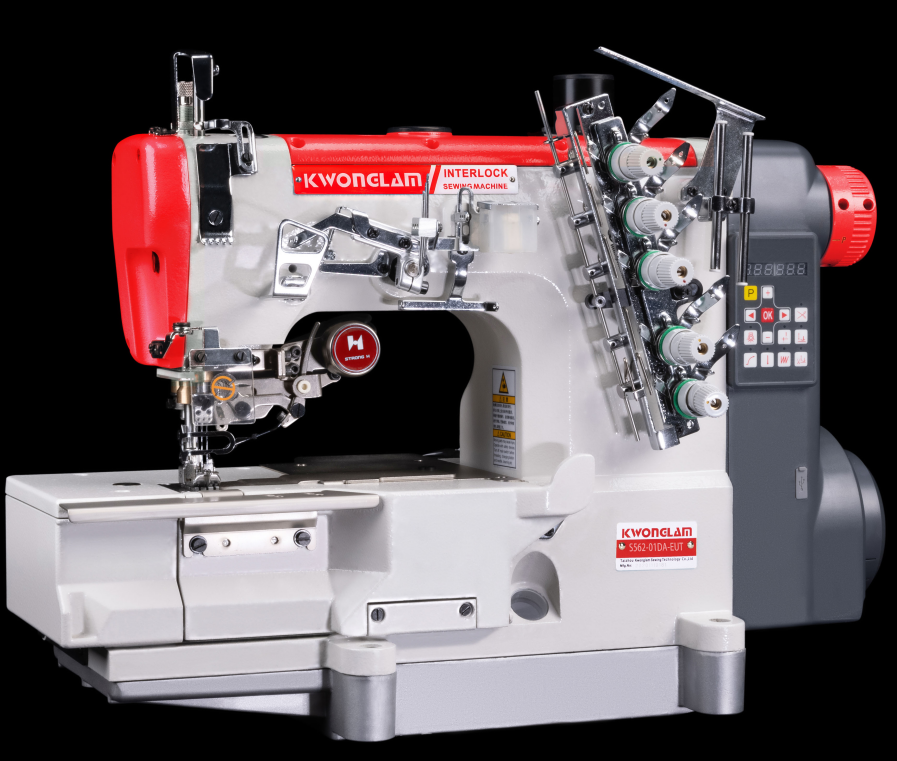 Flat Bed Interlock Sewing Machine With Auto Trimmer