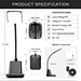 flexible dimming LED reading lamp