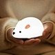 soft silicone BPA free dimmable tap control kids mouse night light