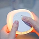 safe soft silicone cartoon Christmas lucky house living room kids night light