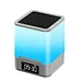 Bluetooth Speaker LED Light with Alarm Clock