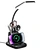 360 Gooseneck Adjustable Dimmer LED Light Wireless Charger Bedside Reading Lamps