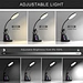 adjustable gooseneck dimmer natural light table lamp