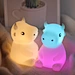 kids sleep aid cattle night light