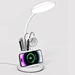 Dimmable Table Lamps for Living Room with Wireless Charger and Pen Holder
