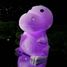 soft silicone BPA free dimmable tap control baby dinosaur night light