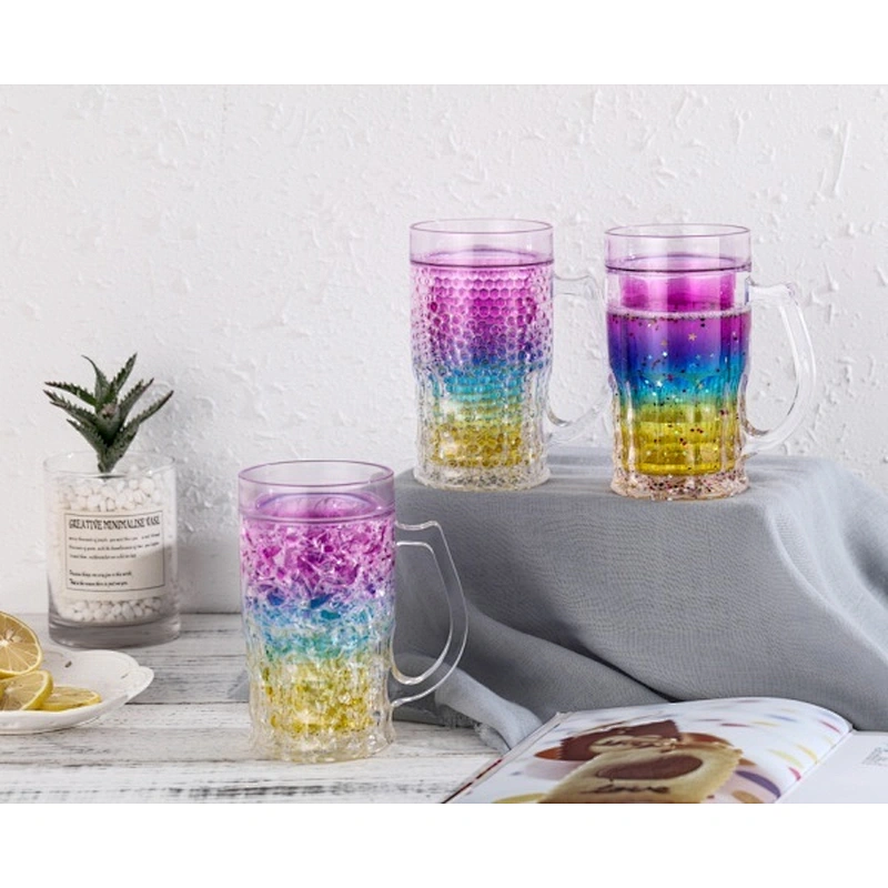 Double wall freezer beer mug
