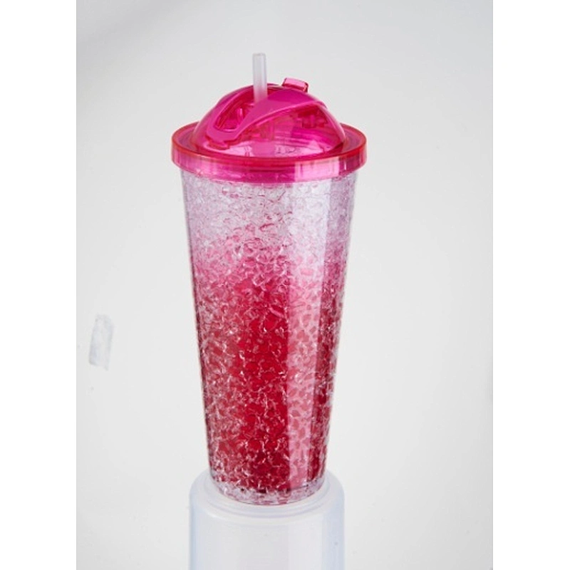 Double wall straw mug