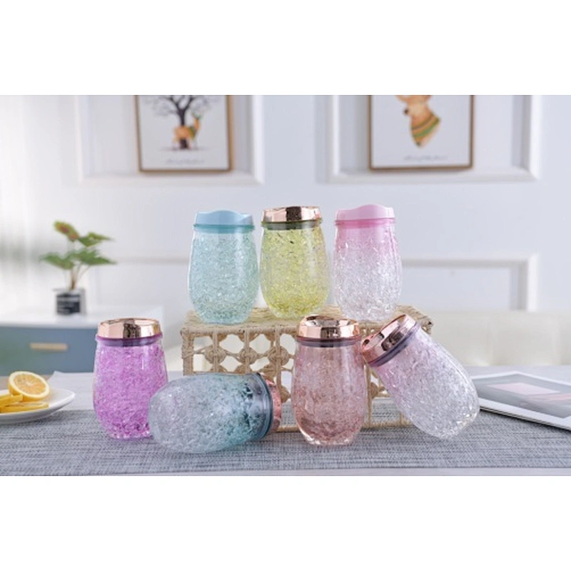 Double wall egg style cup