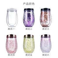 Double wall egg style cup