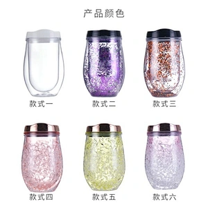 Double wall egg style cup
