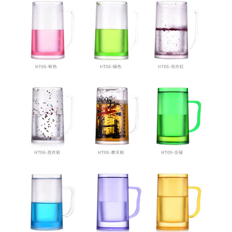 Double wall freezer beer mug