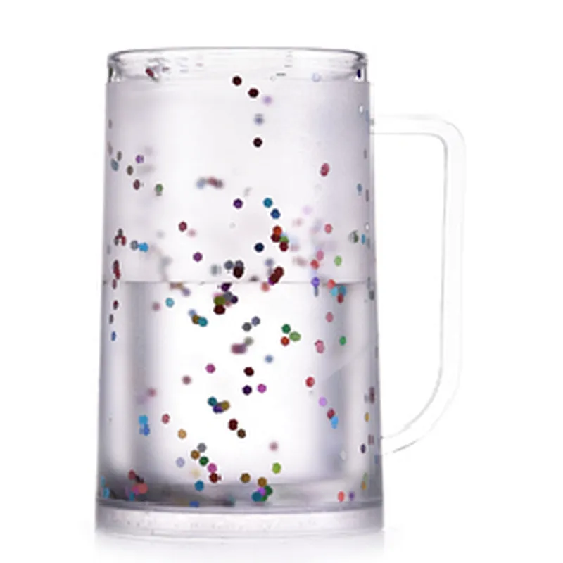 Double wall freezer beer mug