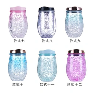 Double wall egg style cup