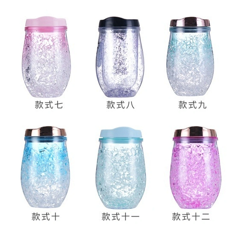 Double wall egg style cup