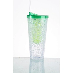 Double wall straw mug
