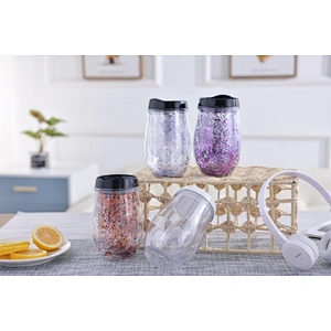Double wall egg style cup