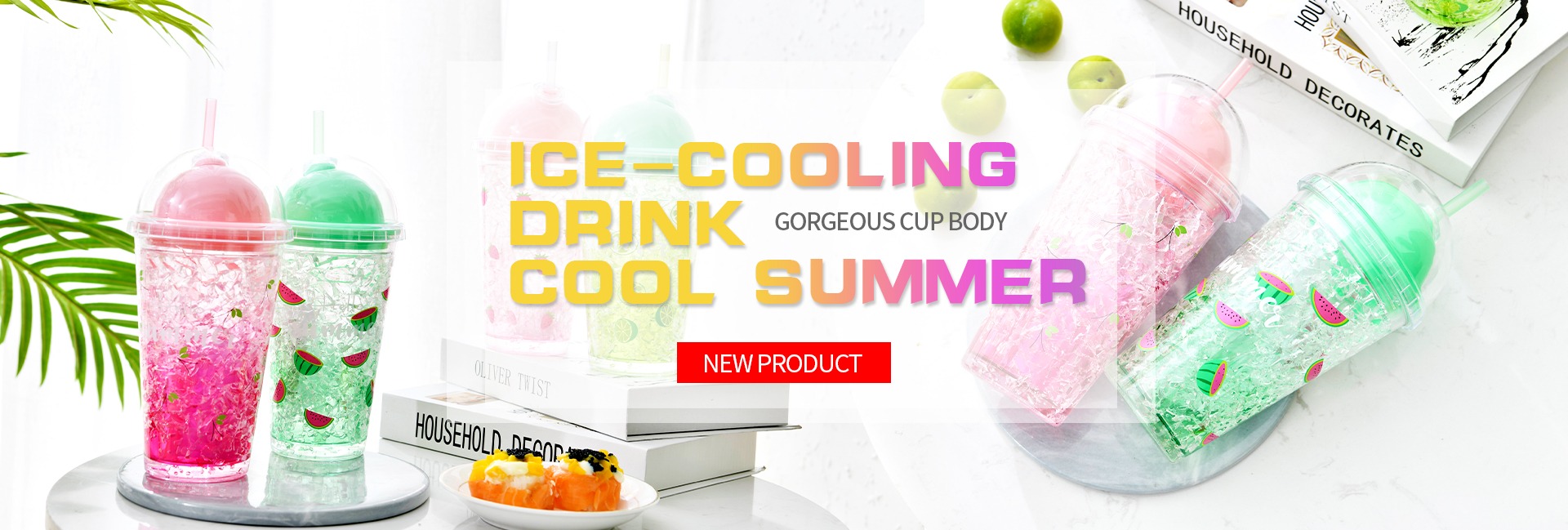 Colourful Freezer mug