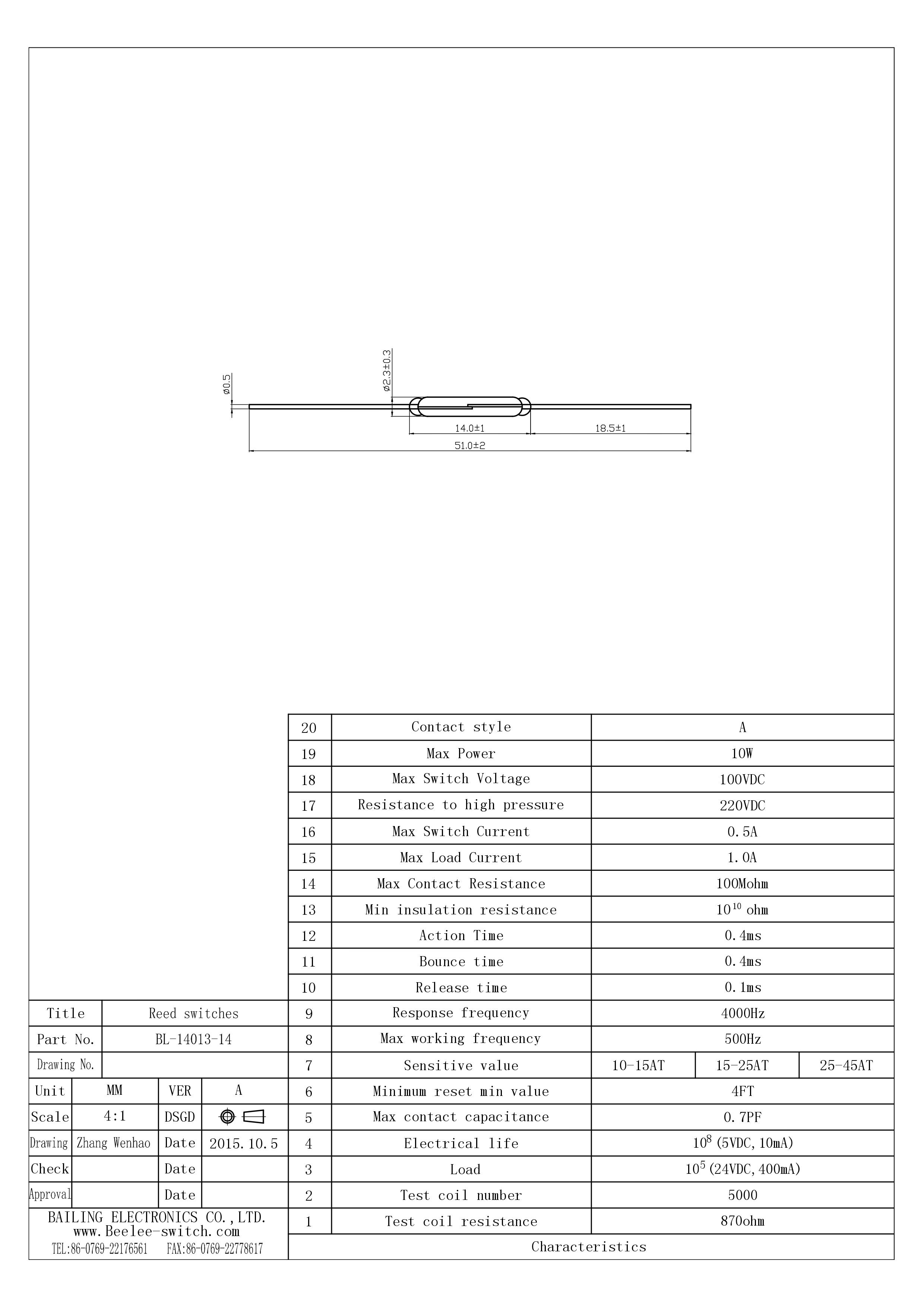 SMD Reed Pipe China