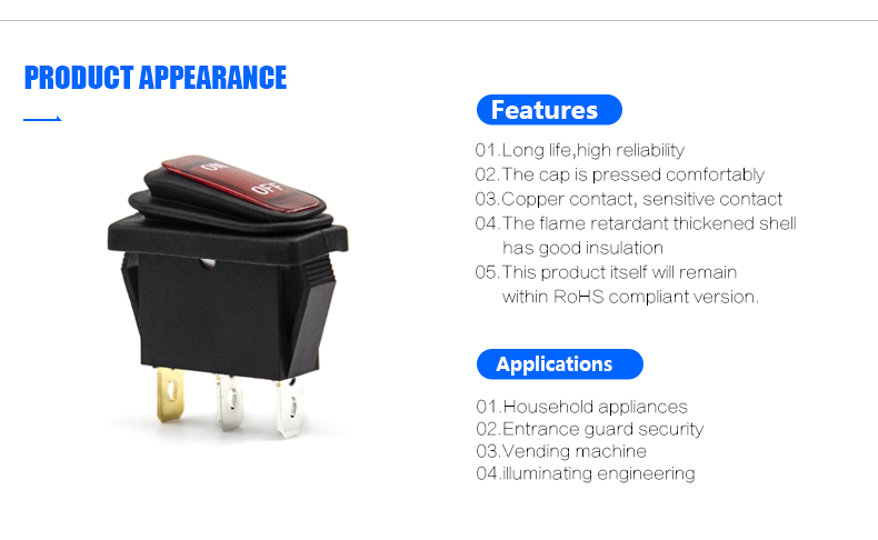 Small Rocker Switch manufacturers