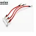 SW2012  Red 3- wires glass type mercury switch High Stable 2A 220V mercury tilt switch