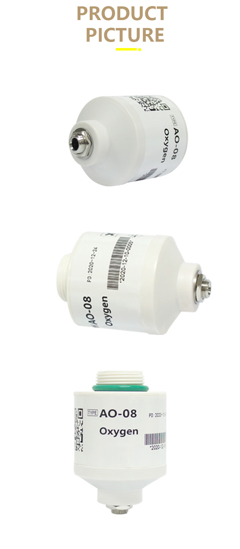 electrochemical oxygen sensor