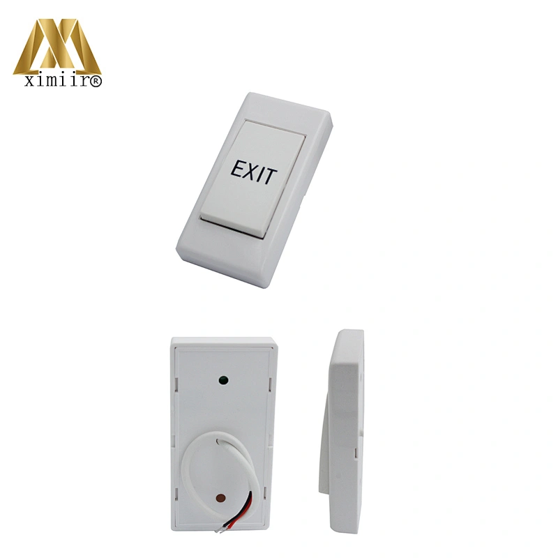 E19 Plastic mini release button Fireproof PC material for access control system